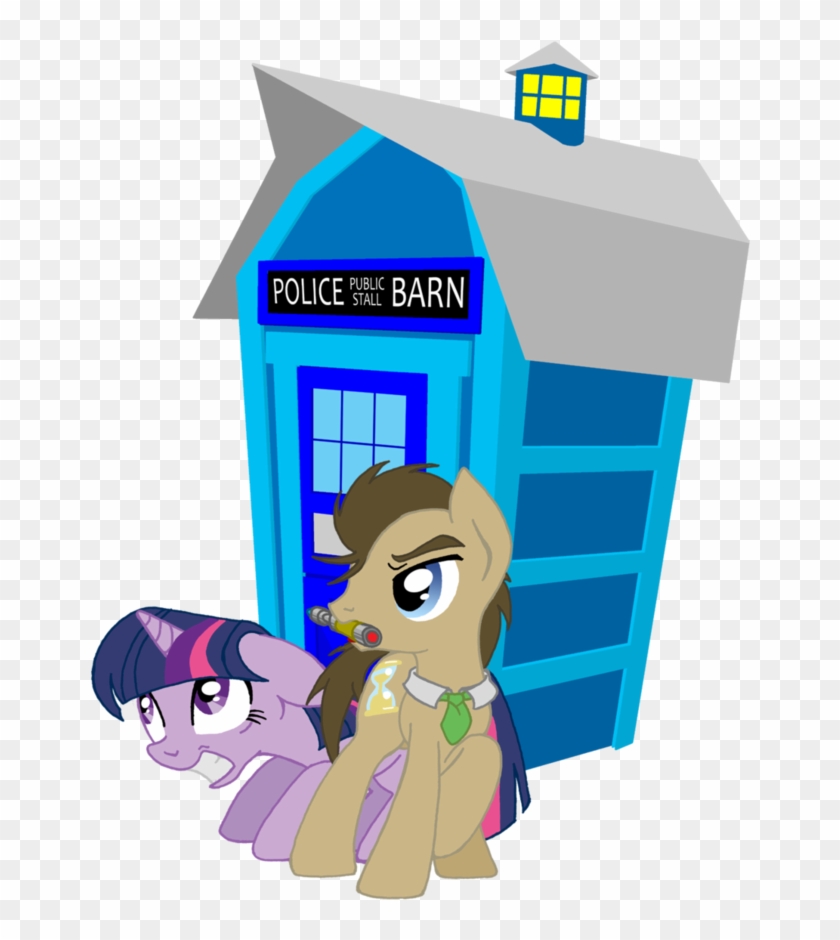Police Ptl Arn Stall The Doctor Twilight Sparkle Derpy - Doctor Whooves #1050298