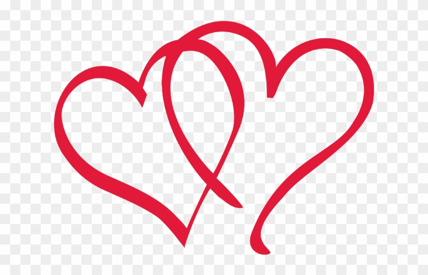 Graphic Design Hearts Two Hearts Design - Hump Day Valentine's Day #1050383