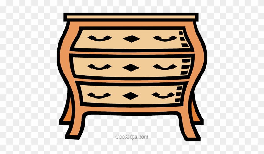 Dresser - Chest Of Drawers Clipart #1050402