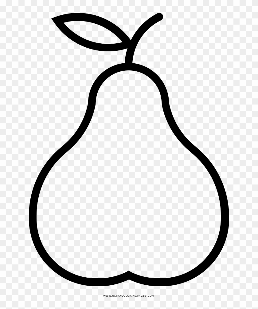 Pear Coloring Page - Imagenes De Pera Para Colorear #1050470