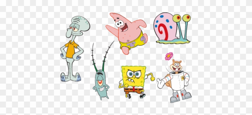 Spongebob Logo Vector - Spongebob Vector Free Download #1050471