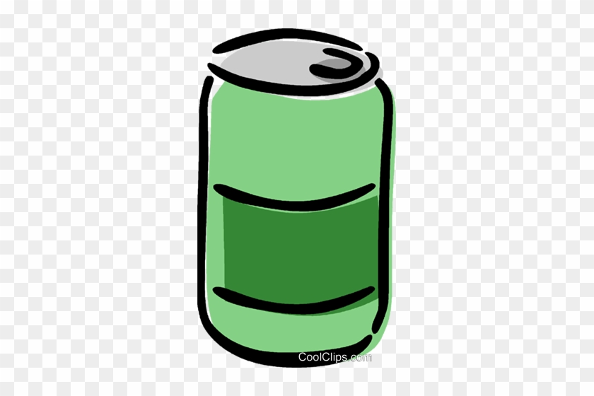 Can Of Soda Royalty Free Vector Clip Art Illustration - Soda Can Clip Art #1050553