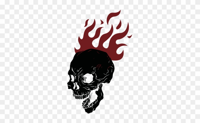 Flamey Skull Dude - Home Page #1050554