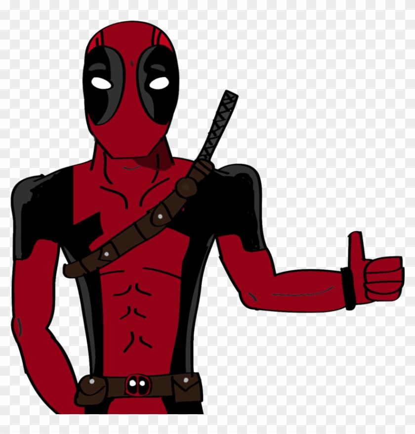 Not Bad By Dom317 - Deadpool Thumbs Up Transparent #1050739