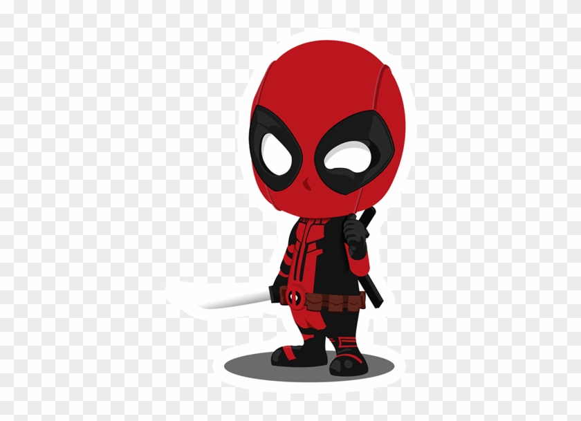 Baby Deadpool Sticker - Baby Deadpool #1050765