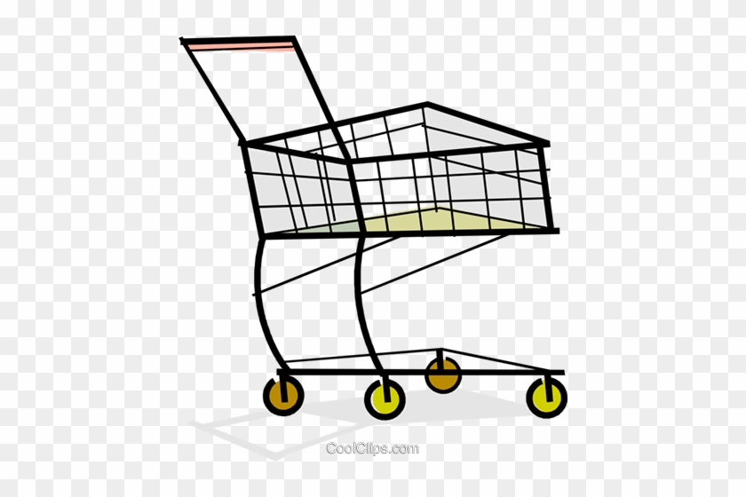Carrinho De Supermercado / Livre De Direitos Vetores - Grocery Store Clip Art #1050771