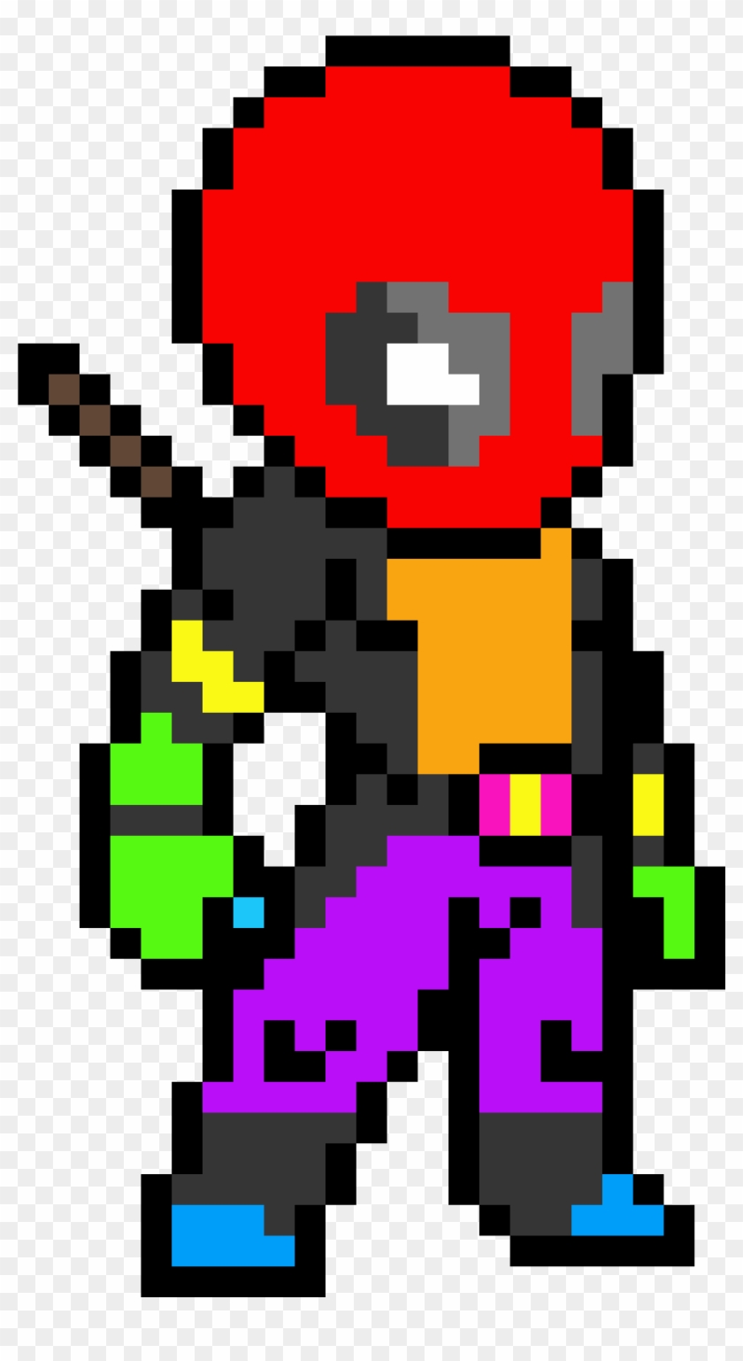 Gay Deadpool - Pixel Art Deadpool #1050778