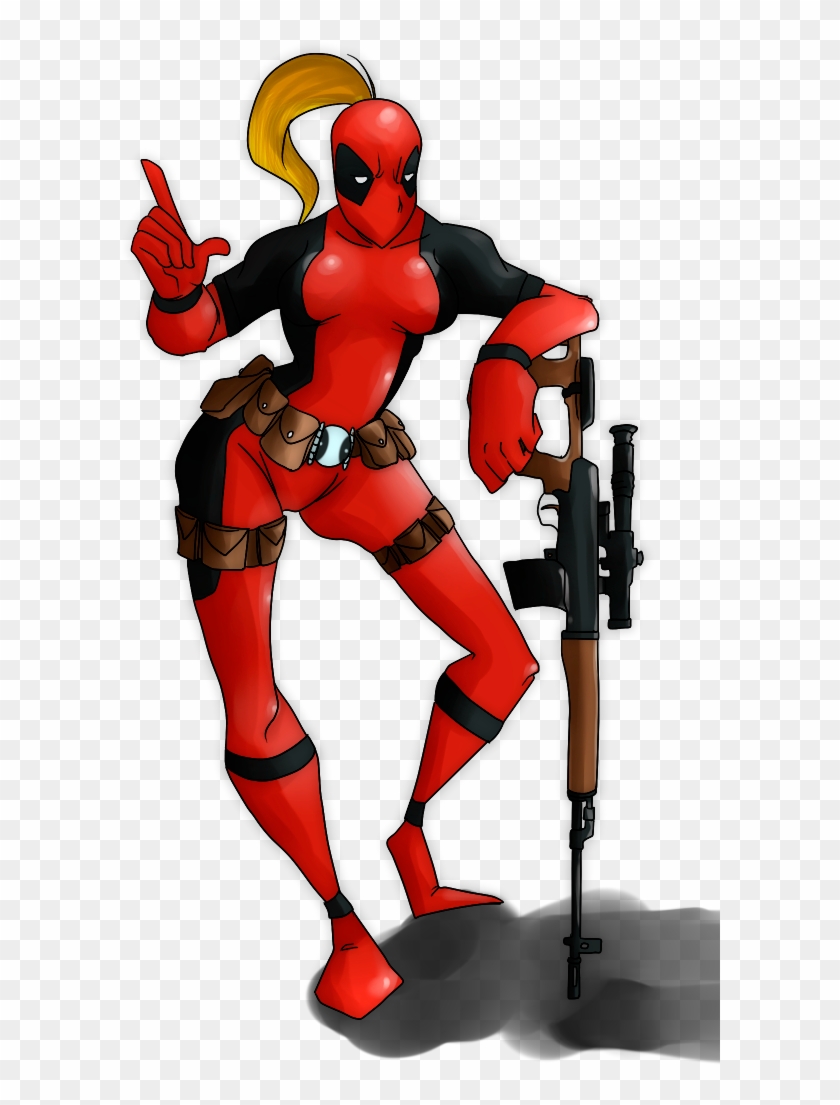 Lady Deadpool By Immeria - Lady Poll Y Deadpool #1050827