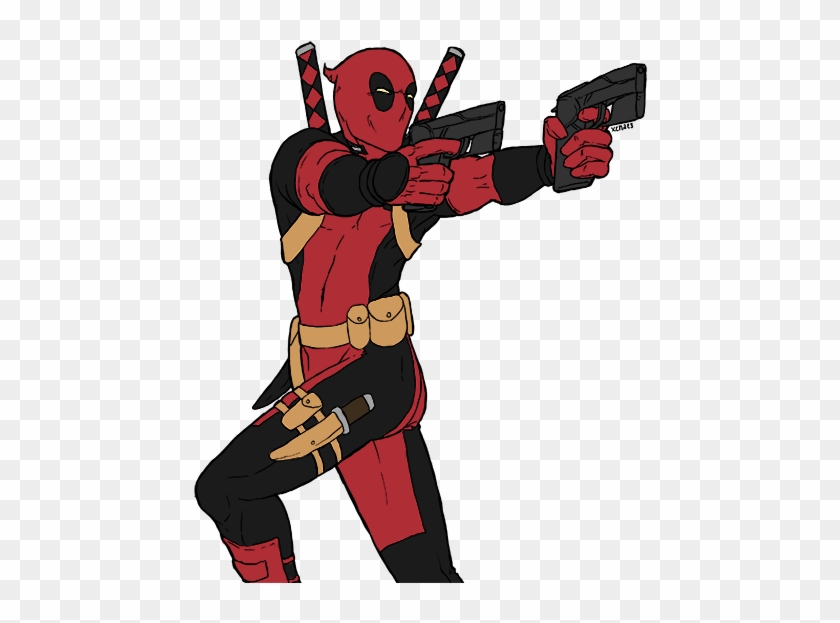 Collored Transparent Deadpool - Deadpool #1050881