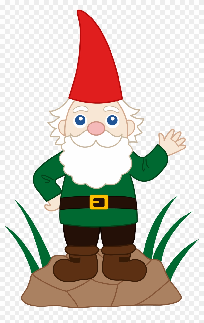 Free Clip Art - Gnome Drawing #1050892