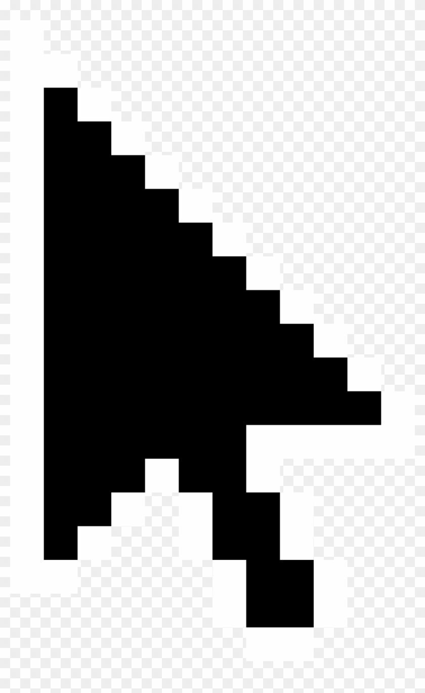 Clip Arts Related To - Pixel Mouse Cursor Png #1050898