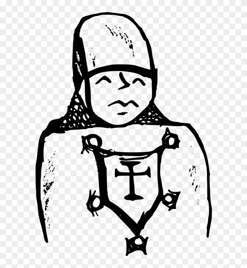 Crusader Large 900pixel Clipart, Crusader Design - Crusader Clipart #1050901