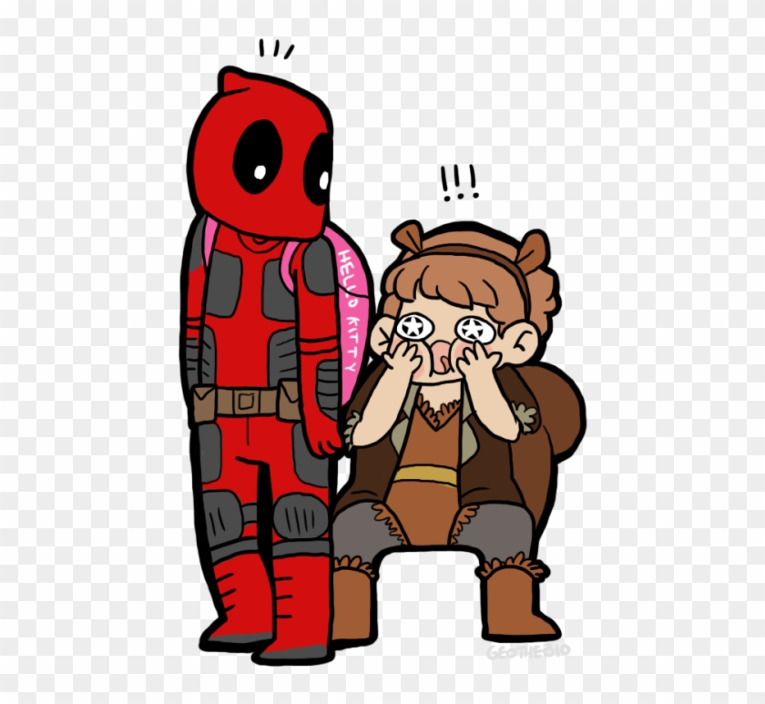 Cute Deadpool And Squirrel Girl Art I Commissioned - Cartoon #1050902