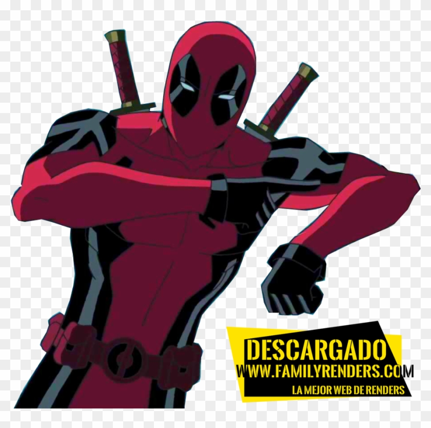 Deadpool En Ultimate Spiderman Png #1050919