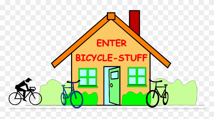 Corner Store Cliparts - Bike Shop Clip Art #1051033