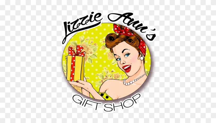 Lizzie Ann's Gift Shop - Placa Decorativa - Pin-up Mulher - 0508plmk #1051132