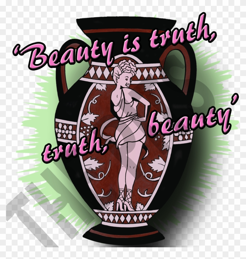 Beauty Is Truth Drinking Glass #1051173
