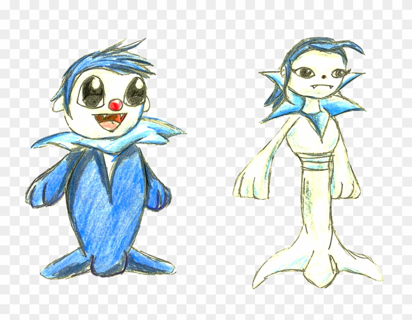 Popplio Fan Evolution By Nezettel - Sketch #1051303