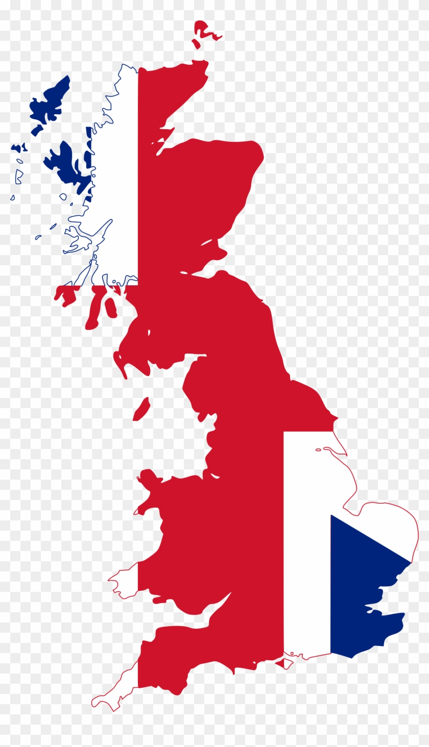 United - Scotland On Uk Map #1051343