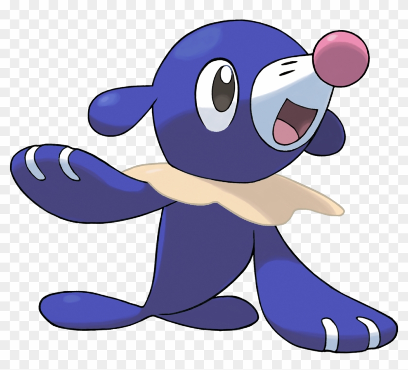 Pokemon Popplio Shiny Images - Pokmon Sun Games Nintendo 3ds Video Game #1051344