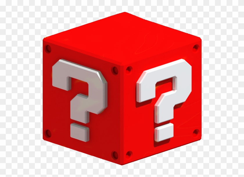 Red Question Block By Lumogo - Red Mario Question Block #1051421