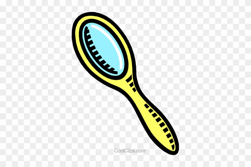 Hand Mirror Royalty Free Vector Clip Art Illustration - Espelho De Mão Vetor Png #1051478