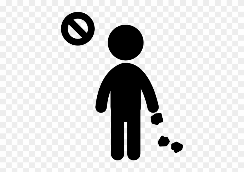 No Littering Free Icon No Ensuciar Free Transparent PNG Clipart