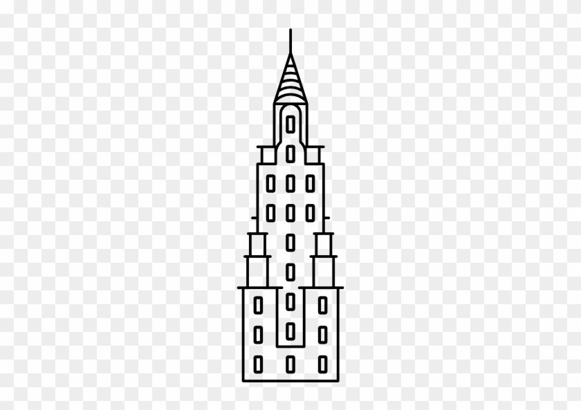 Chrysler Building Free Icon - Manhattan Icon #1051572