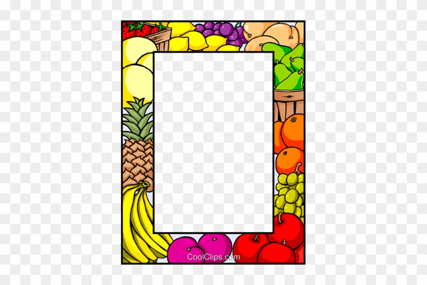 Free Fruit Border Clip Art - Fruit Borders Clip Art #1051573