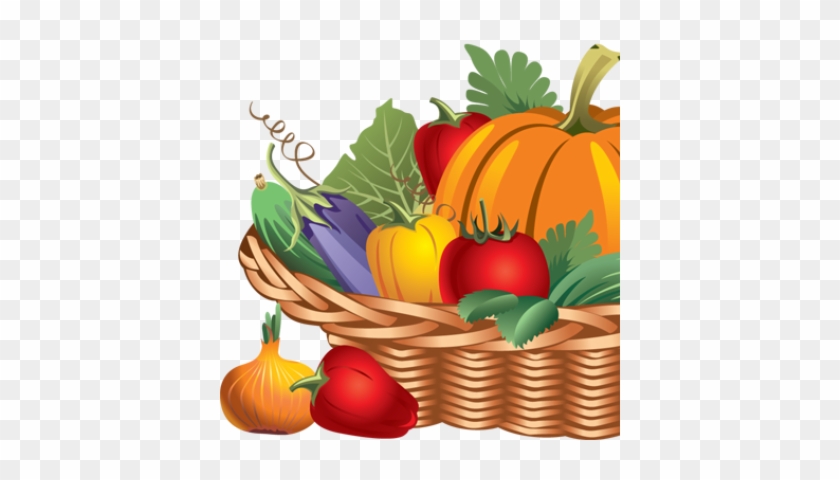 Basket Of Fruits And Vegetables Drawing #1051585