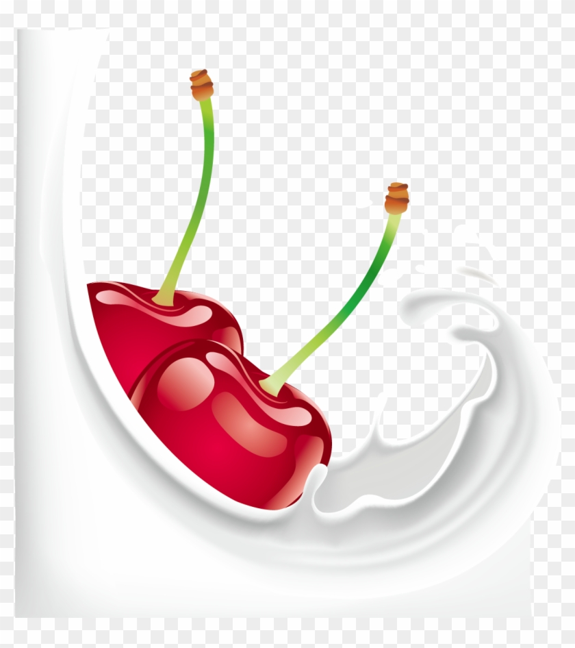 Cherry Cattle Clip Art - Milk #1051614