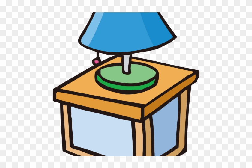 Lamp Clipart Table Light - Bed Side Lamp Clipart #1051667