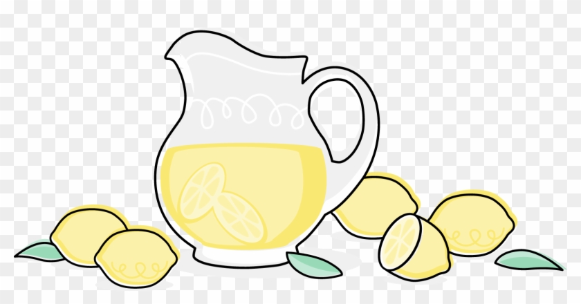 Elegant Lemonade Clip Art Medium Size - Lemonade Clipart #1051744