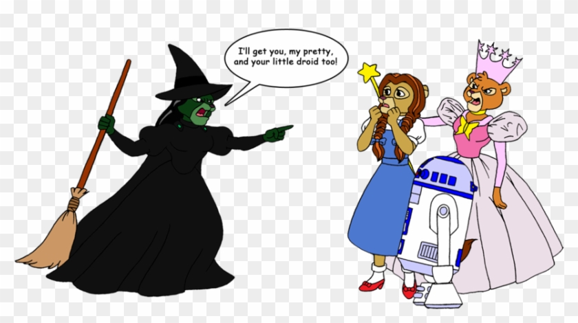 I'll Get You, My Pretty By Retrouniverseart - The Wizard Of Oz #1051793