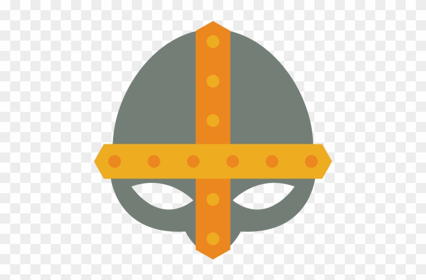 Flat Helmet War Soldier - Viking Helmet Png #1051921