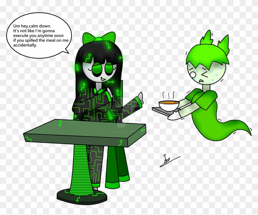 Empress Visits Regular Restaurant By Jamesmaster0101 - Cartoon #1051930