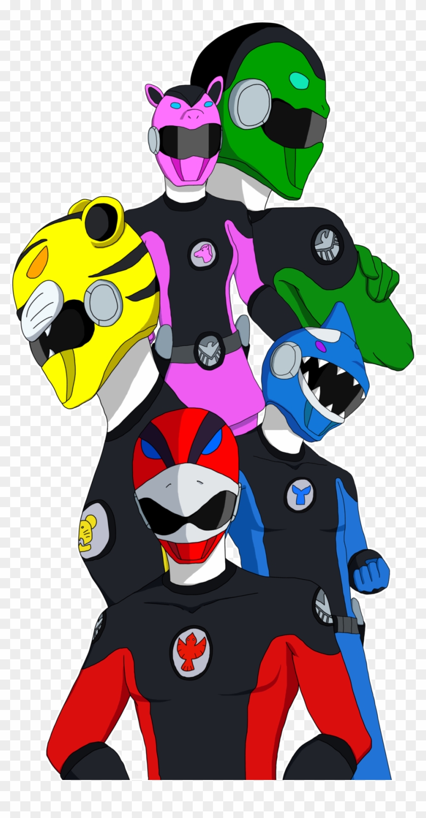 Power Rangers Favourites By Mcsaurus On Deviantart - Power Rangers Shield #1051957