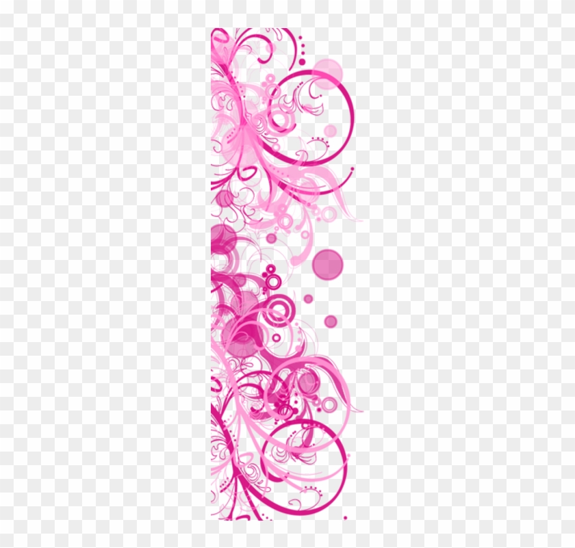 Pink Swirls Background #1051955
