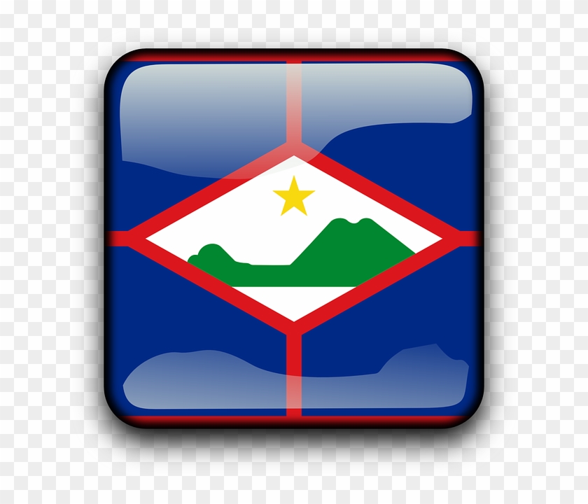 Country Bonaire, Flag, Sint Eustatius And Saba, Country - St Eustatius Flag #1052056