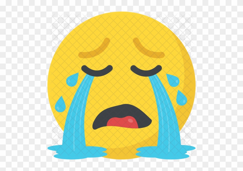 Crying Emoji Icon - Crying #1052068