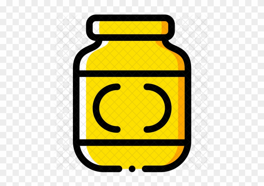 Mustard Icon - Medication Clip Art #1052094