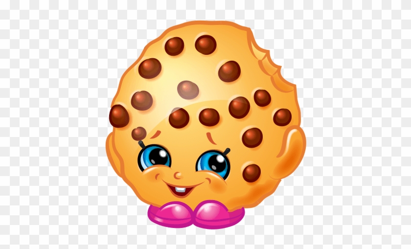 Shopkins Frosting & Icing Muffin Bakery Chocolate Chip - Shopkins Cookie Png #1052107