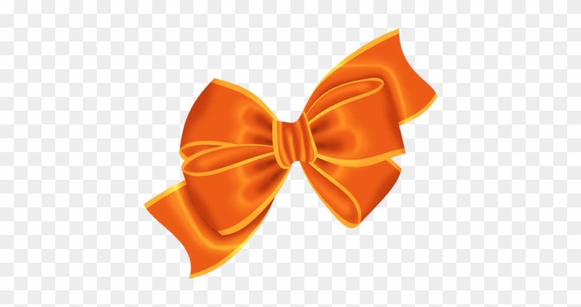 Rubans De Noël - Orange Gift Ribbon Png #1052117
