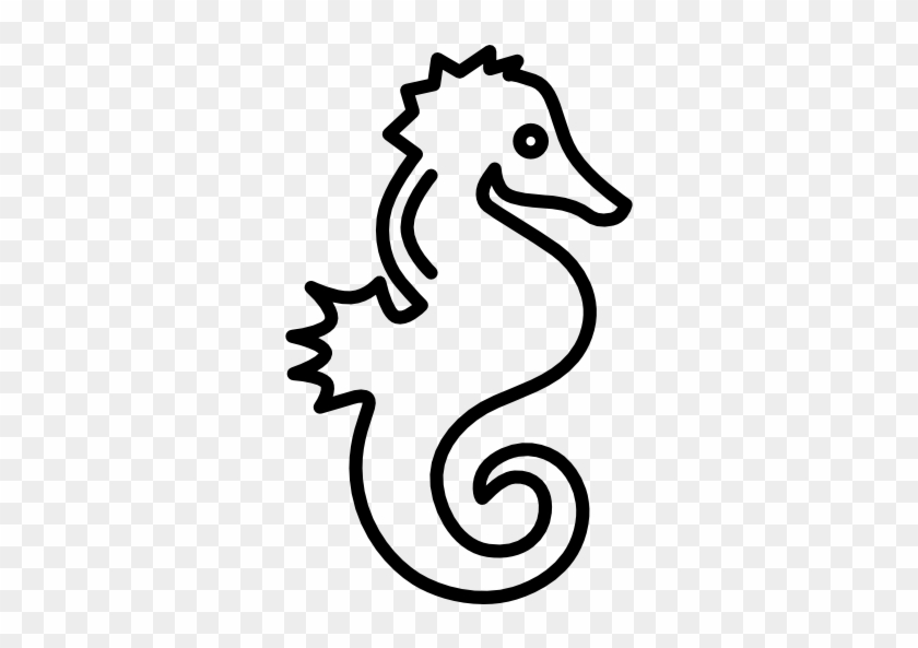 Sea Horse Free Icon - Ocean #1052169