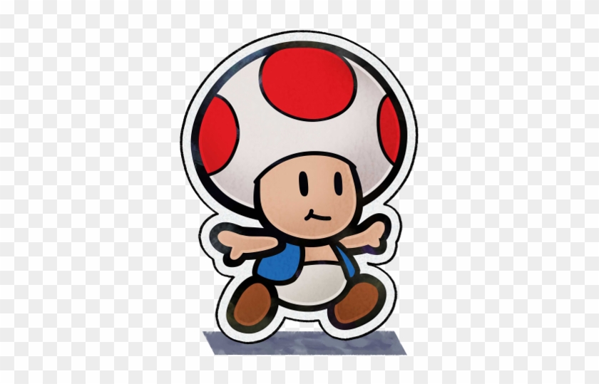 Use Compatible Amiibo With Mario & Luigi - Toad Papel #1052282