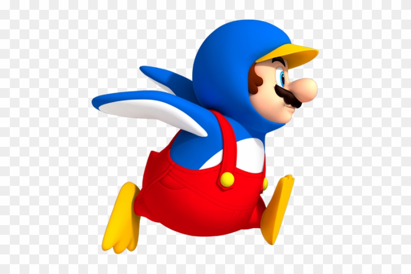 When Mario, Luigi Or One Of Their Toad Friends Dons - Mario Penguin Suit #1052299