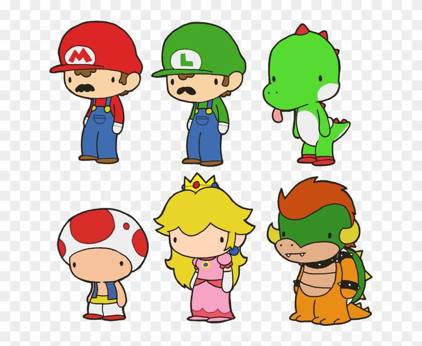 Lil' Super Mario Bros - Cartoon #1052301