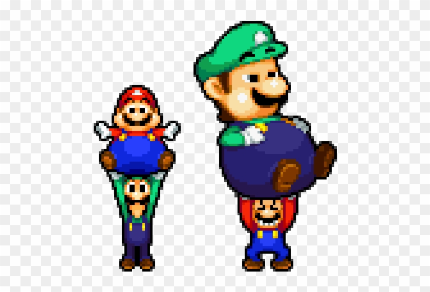 Image - Mario And Luigi Bowser's Inside Story Fat Luigi #1052303