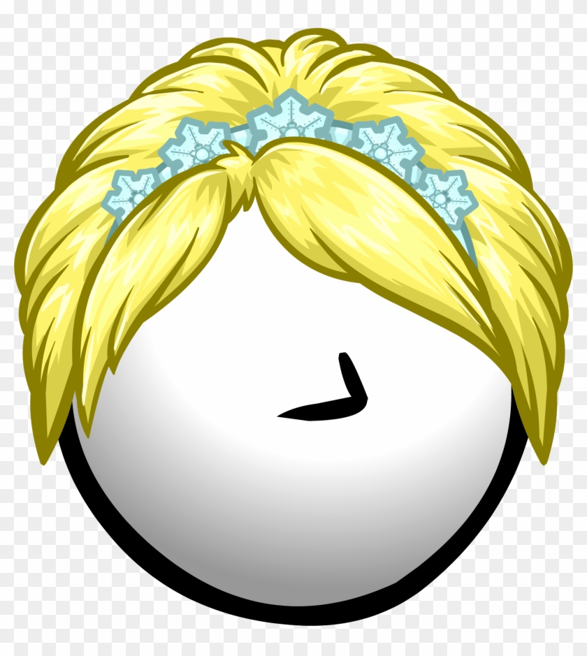 Snow Fairy Hair Clothing Icon Id 1091 - Club Penguin Blonde Hair #1052385