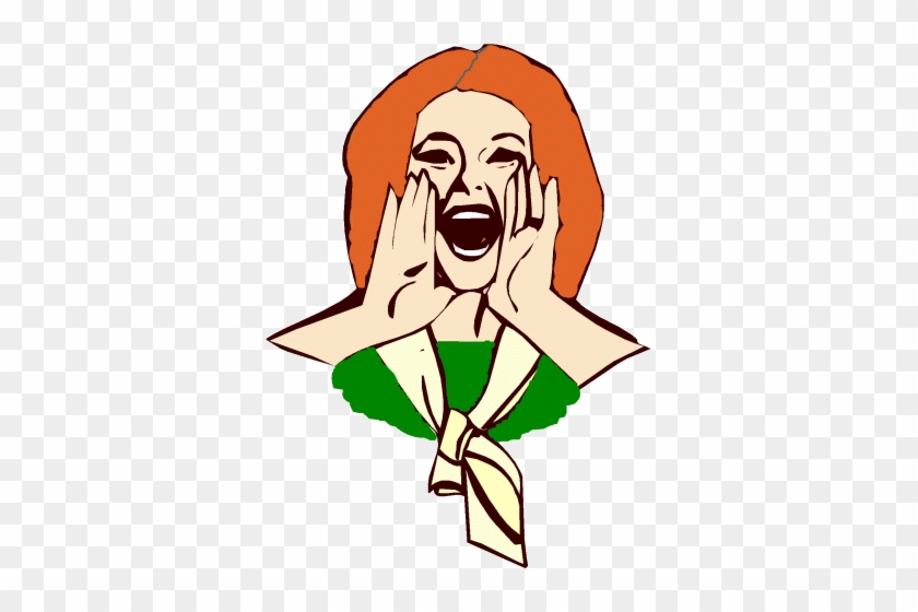 Mother Shouting Clip Art #1052423